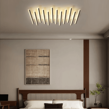 Minimalist Linear Flush Mount Light  