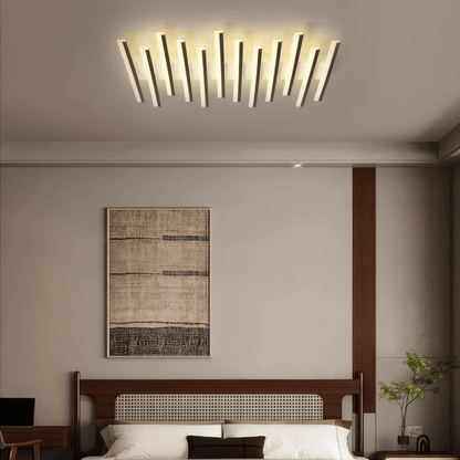 Minimalist Linear Flush Mount Light  
