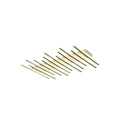 Arcato Minimalistische lineare Deckenleuchte - Metall-Deckenleuchte für das Wohnzimmer