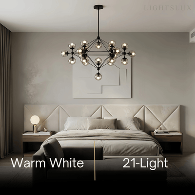 Modern Bubble Cluster Chandelier