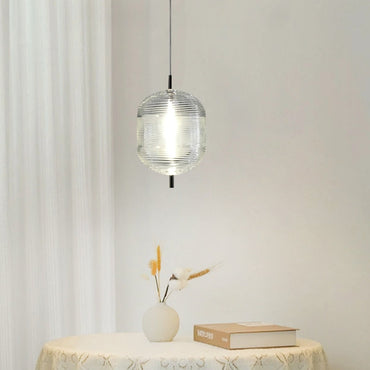 Modern Black Pendant Light Designer Dining Room 24cm