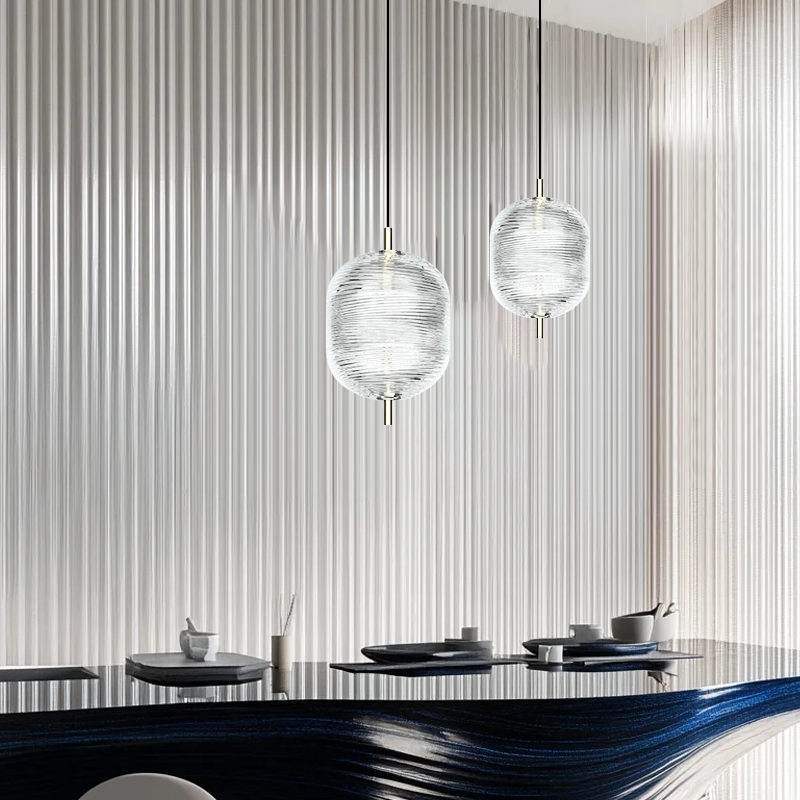 Modern Gold Pendant Light Designer Dining Room 24cm