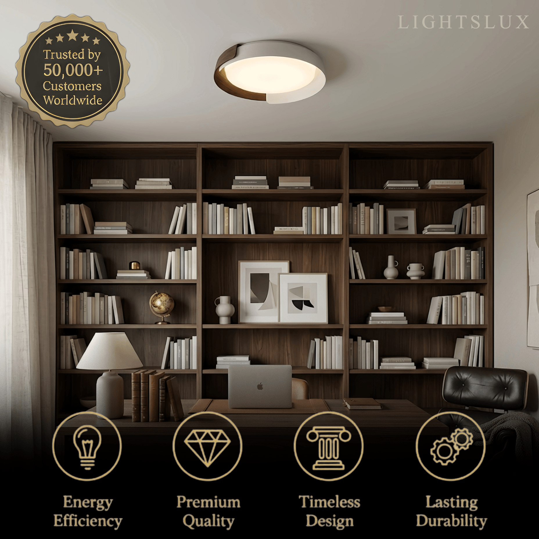 Modern_Round_Flush_Mount_Ceiling_Light