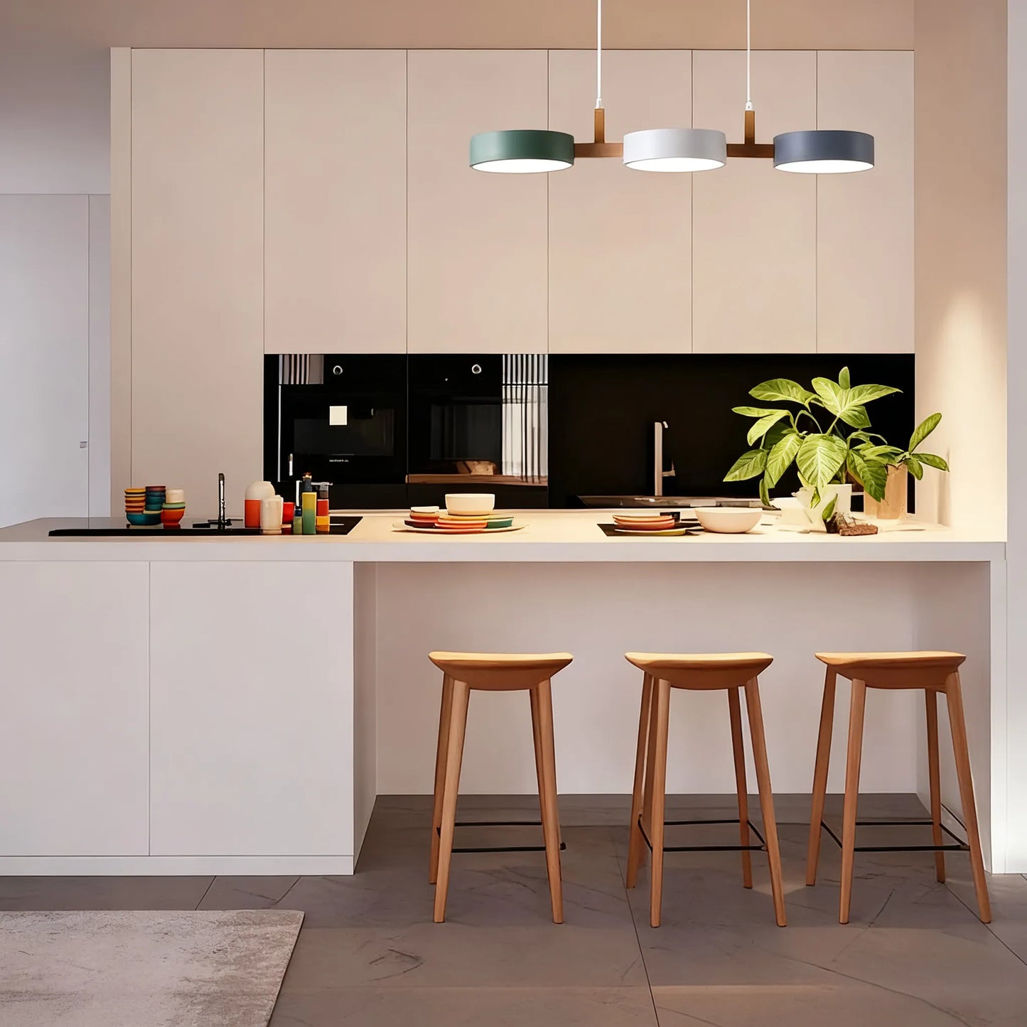 Nordic 3-Disc Pendant Light