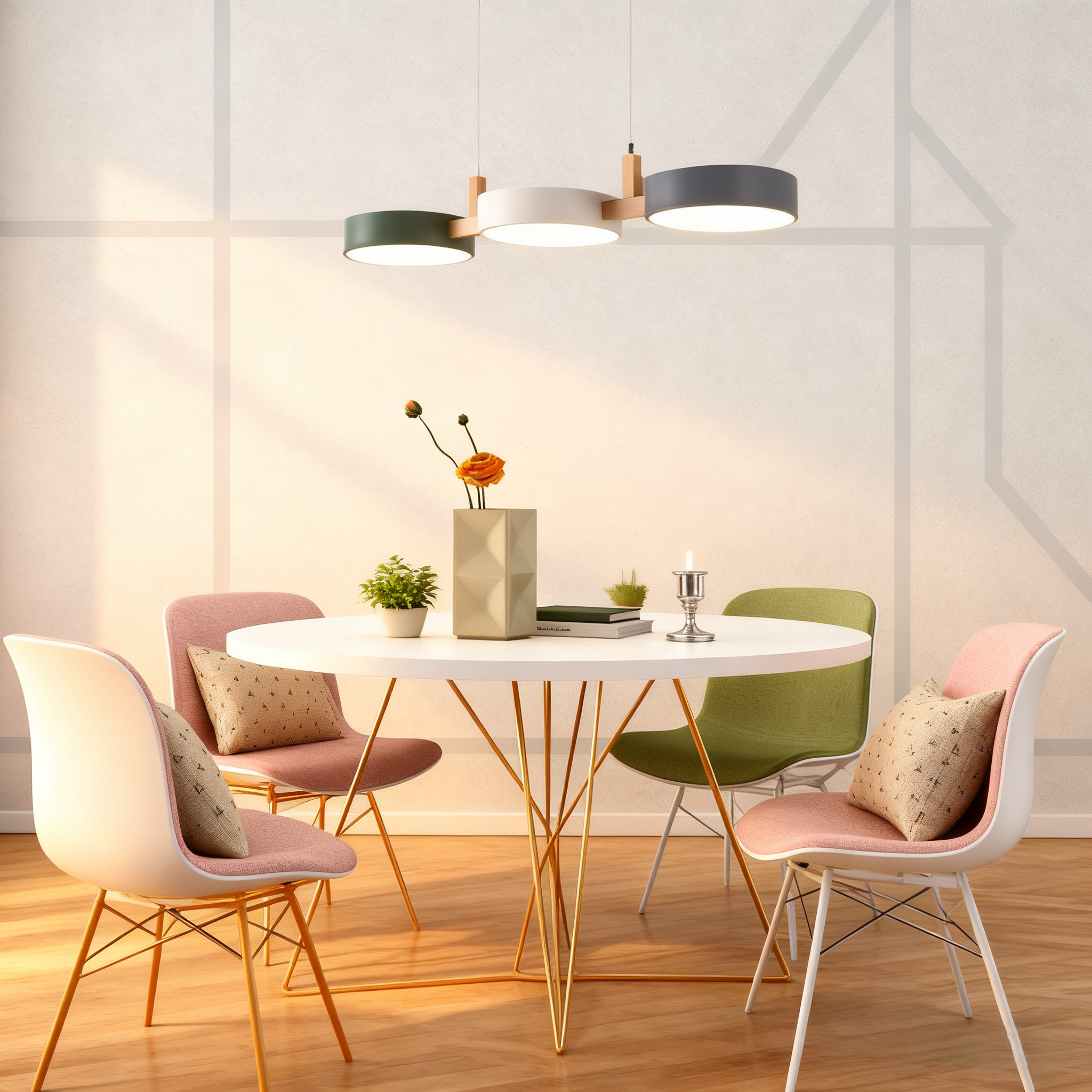 Nordic 3-Disc Pendant Light 