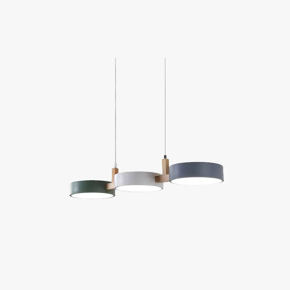 Nordic Pendant Light Circular 3 Head