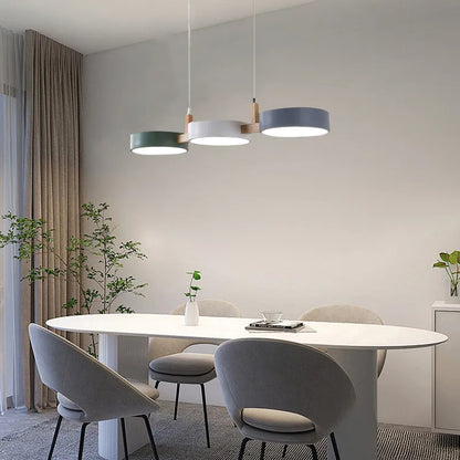 Nordic 3-Disc Pendant Light