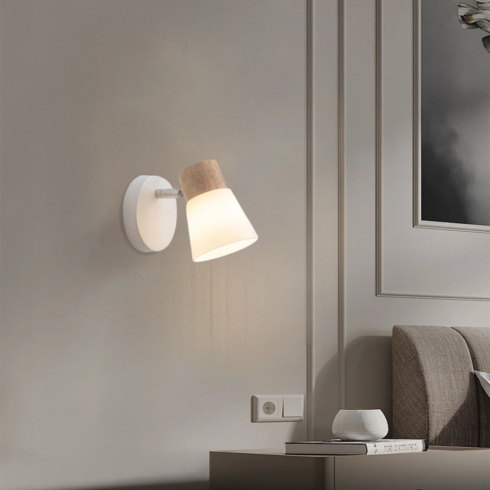 Modern White Vanity Light – Living Room