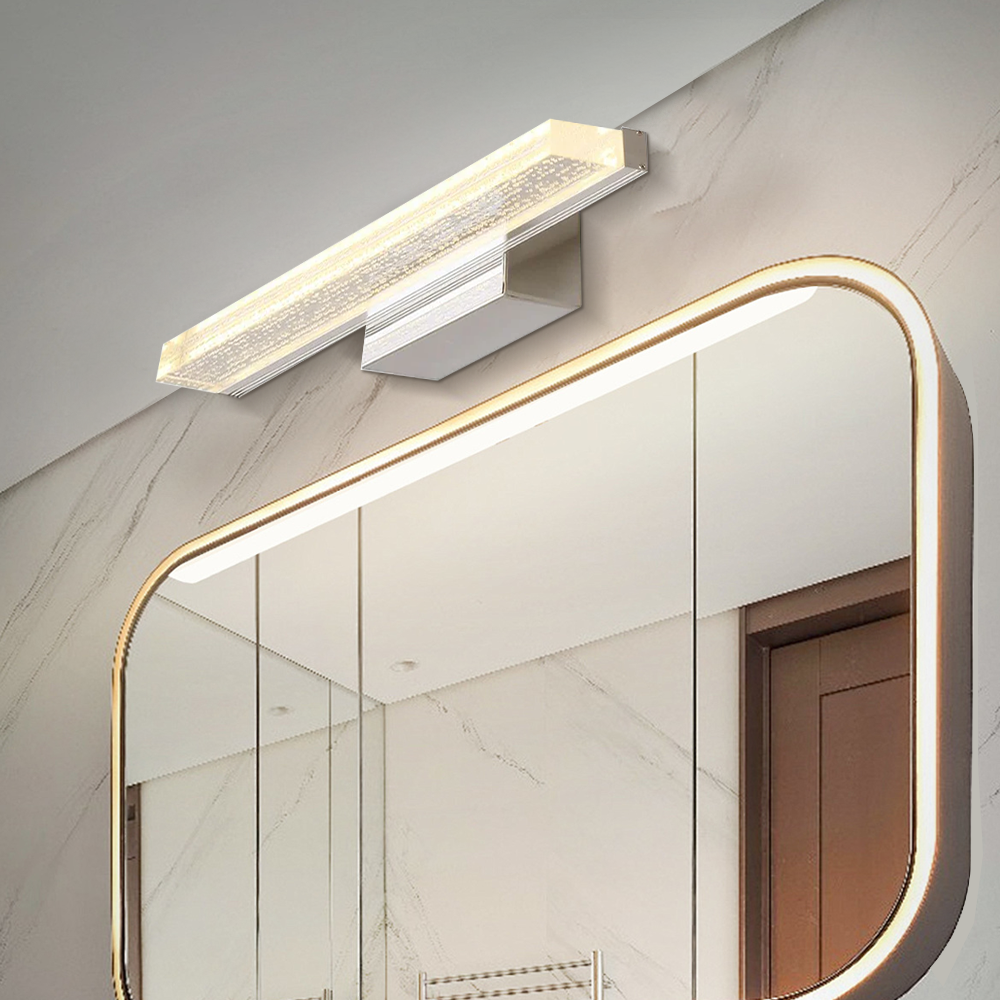 Modern Silver Vanity Light