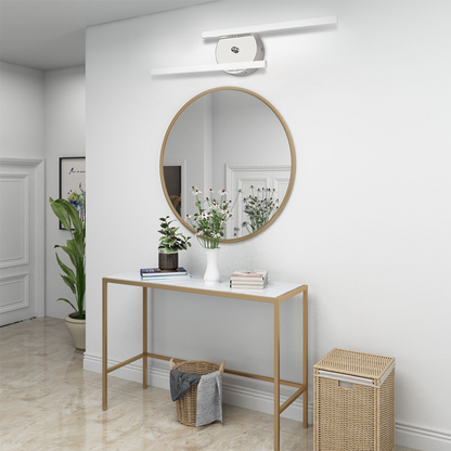 Modern Silver Double Linear Wall Light