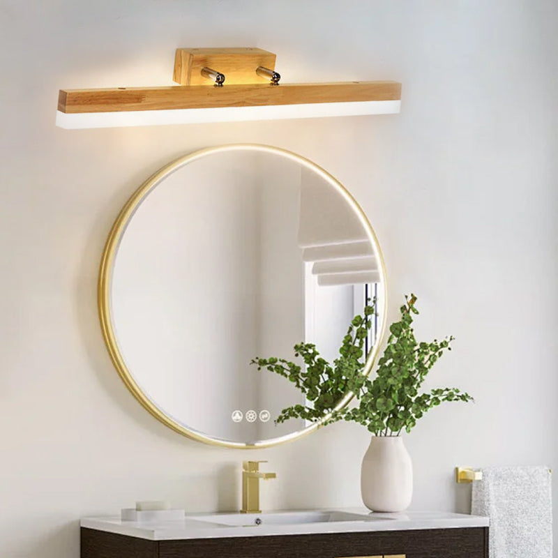 Minimalist Wall Lamp - Mirror Front for Bathroom