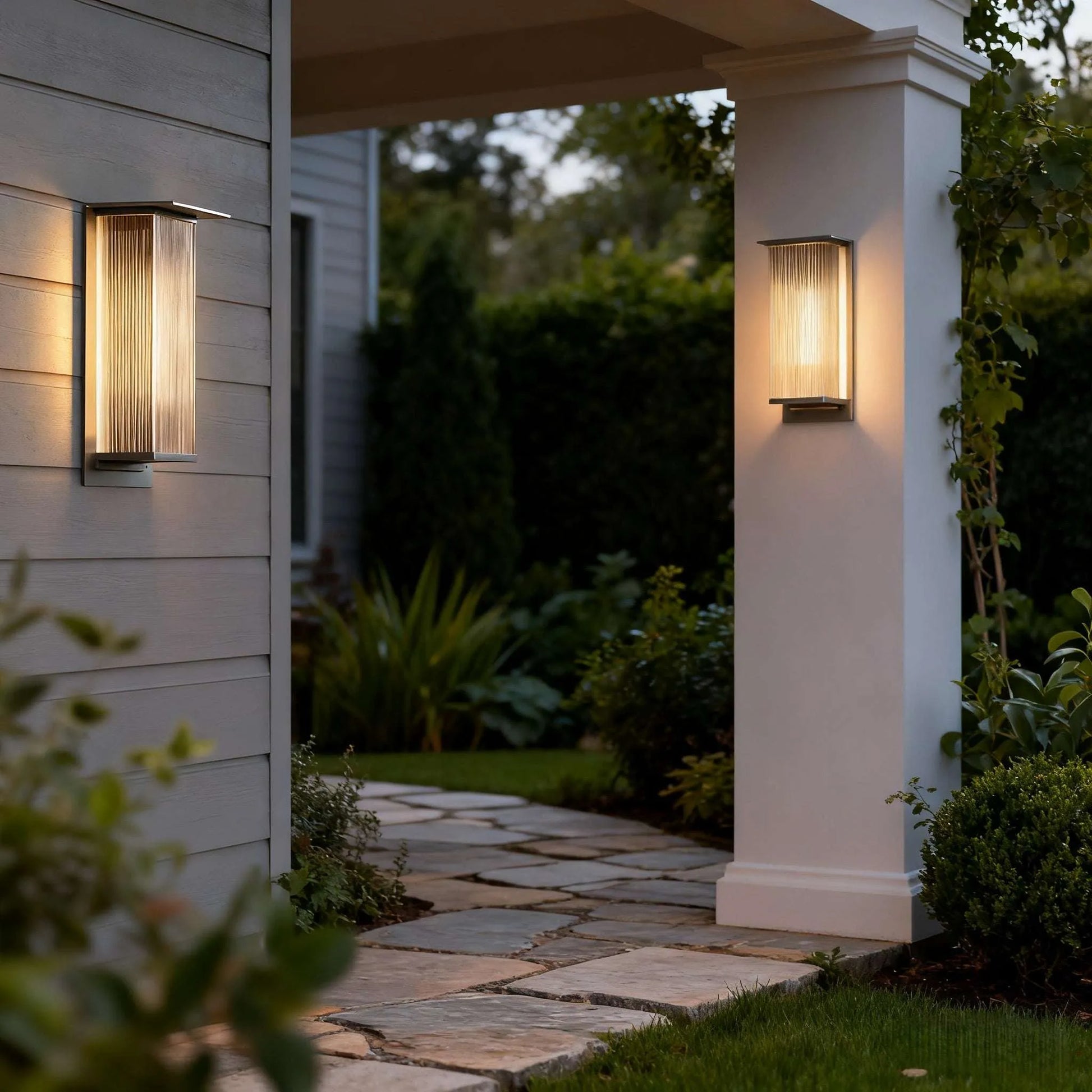LED Outdoor Wall Lamp – Waterproof Light for Courtyard