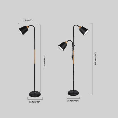 Modern Double Head Floor Lamp