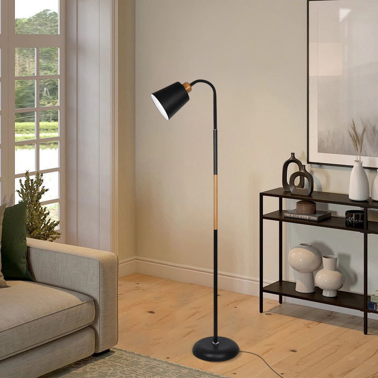 Modern Double Head Floor Lamp