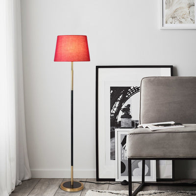 Floor Lamp —  Metal Frame with Warm Glow Indoor
