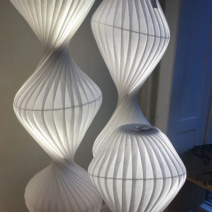 Art Deco Floor Lamp Fabric