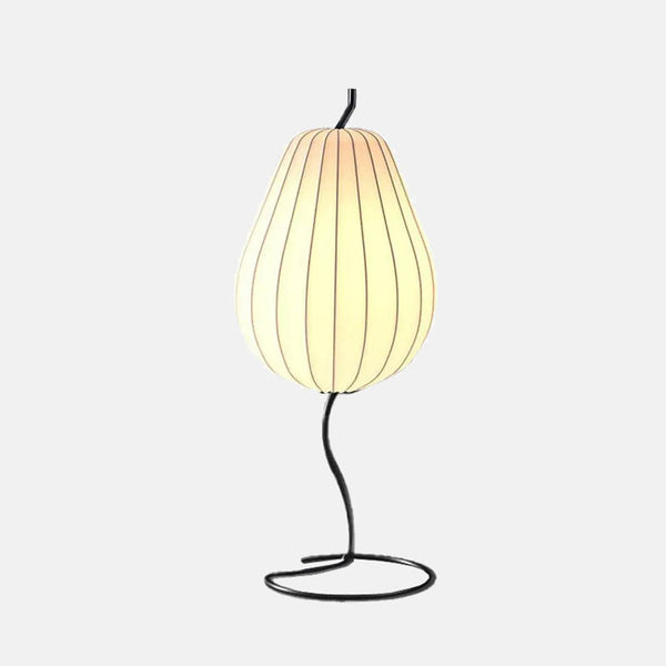 Japanese Style Floor Lamp with Pear-Shaped 