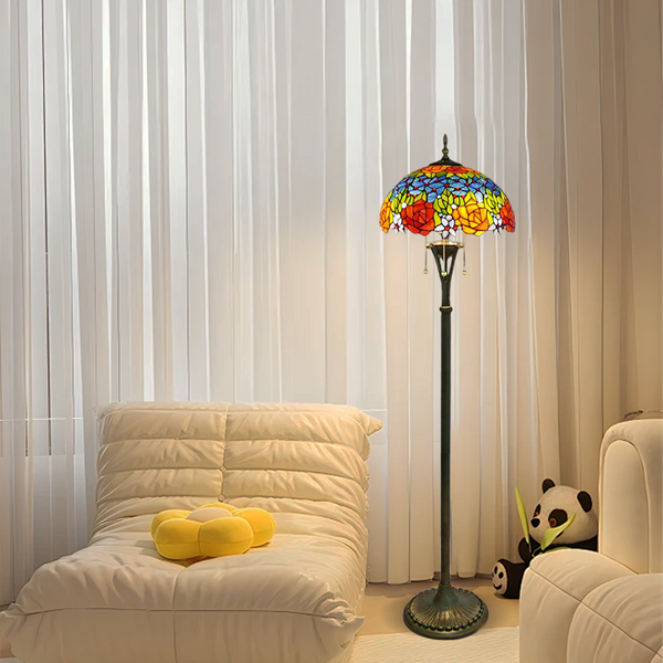 Floor Lamp – Colorful Grapes Design for Bedroom