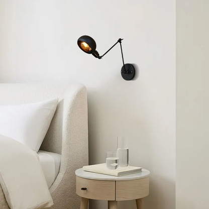 Vintage Adjustable Arm Wall Lamp