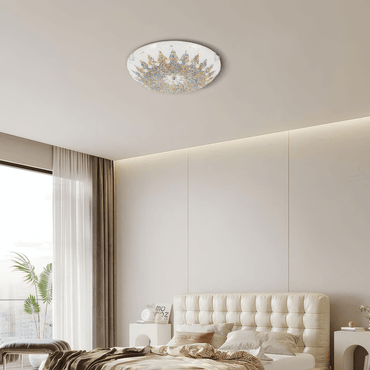 Ceiling Light Metal Glass Bedroom