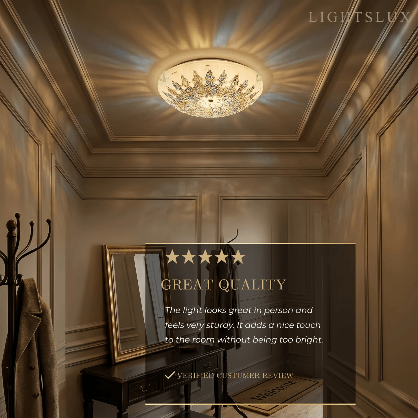  Mahara Mid-Century Ceiling Light