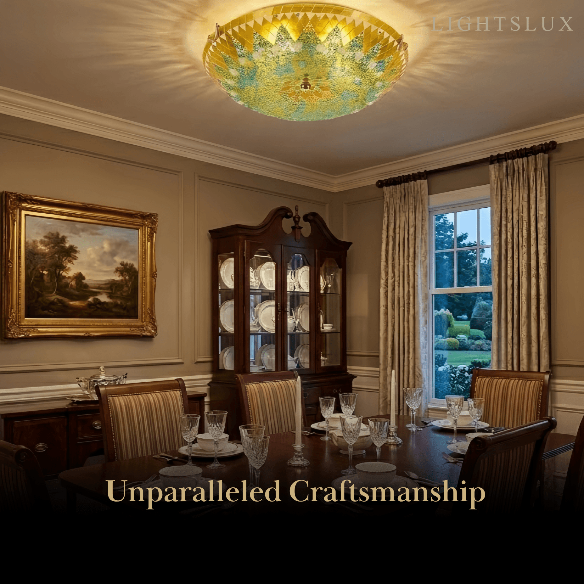  Mahara Mid-Century Ceiling Light