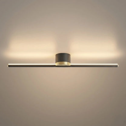 Arcato Minimalist Linear LED Ceiling Light – Black/White Metal for Hallway/Living Room