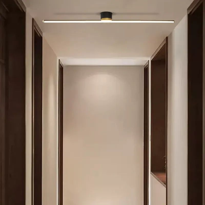 Minimalist Linear LED Ceiling Light Linear for Hallway