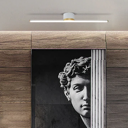 Modern White Ceiling Light Linear Hallway 60cm B