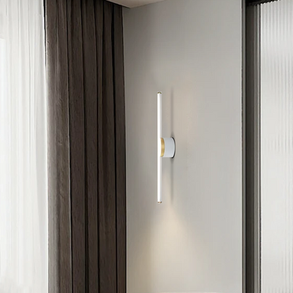Modern White Ceiling Light Linear Living Room 40cm B