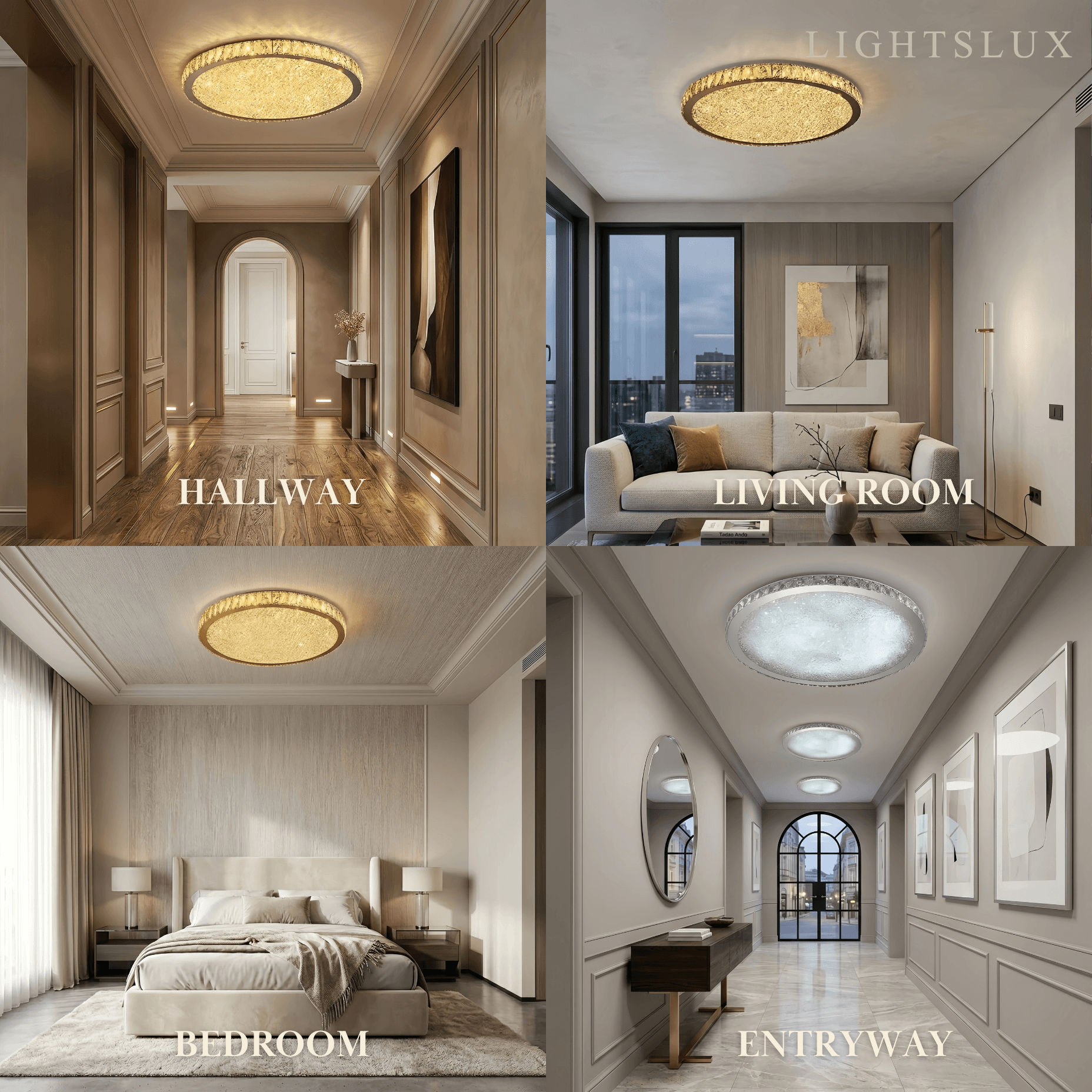 Excelis Royal Round Ceiling Light