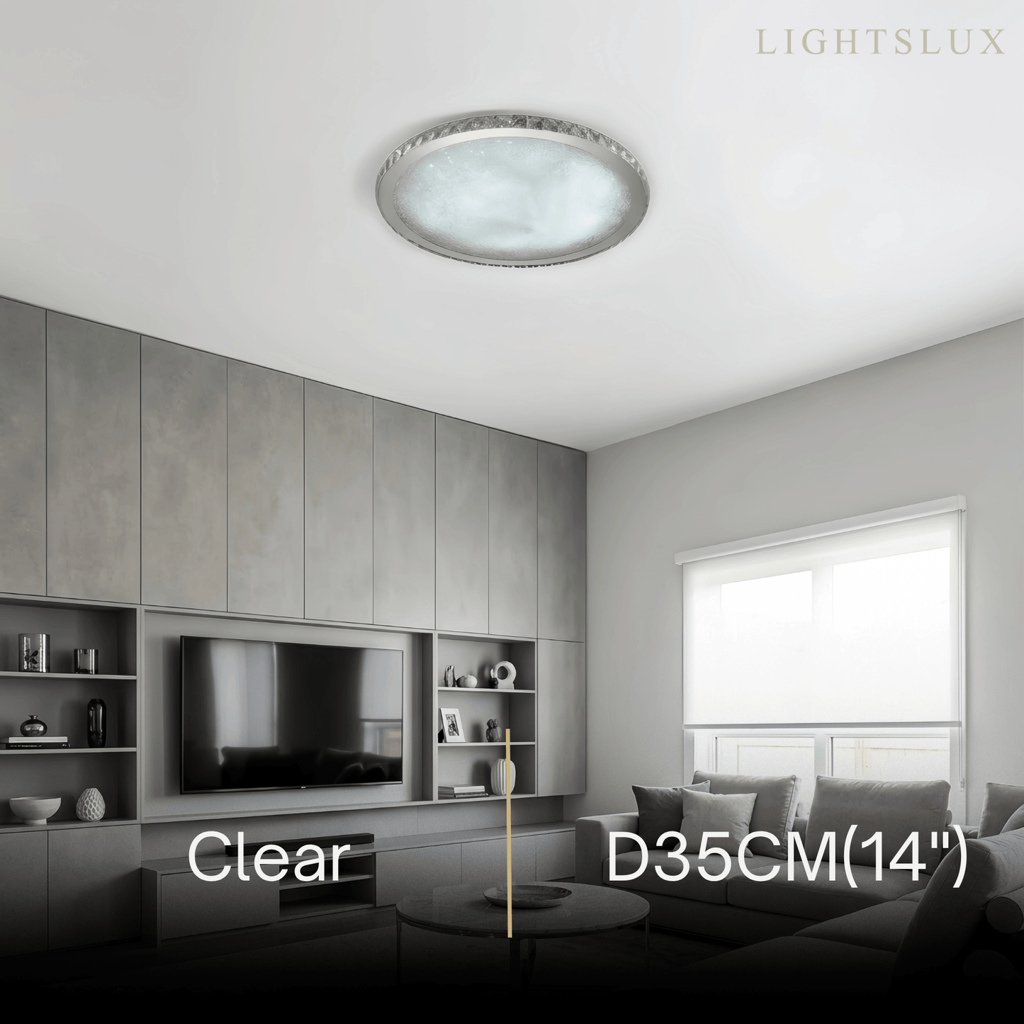 Excelis Royal Round Ceiling Light