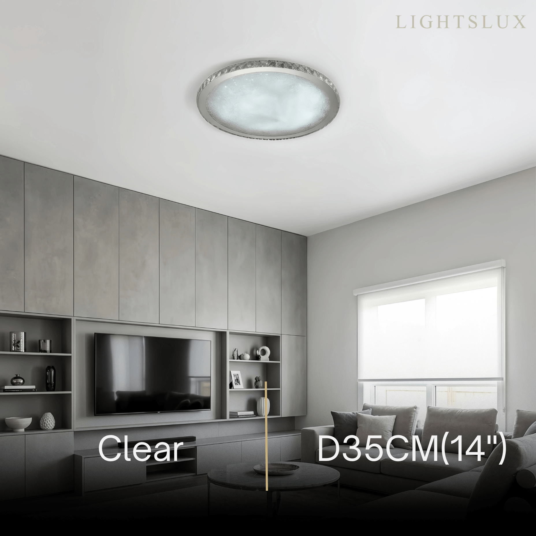 Excelis Royal Round Ceiling Light
