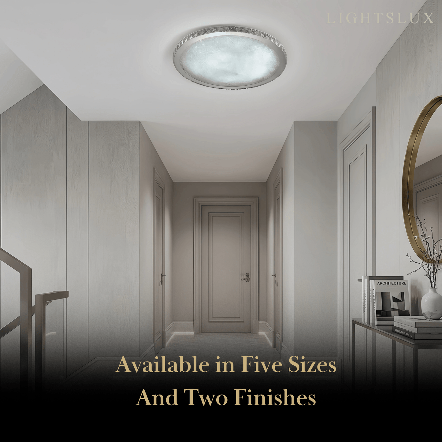 Excelis Royal Round Ceiling Light
