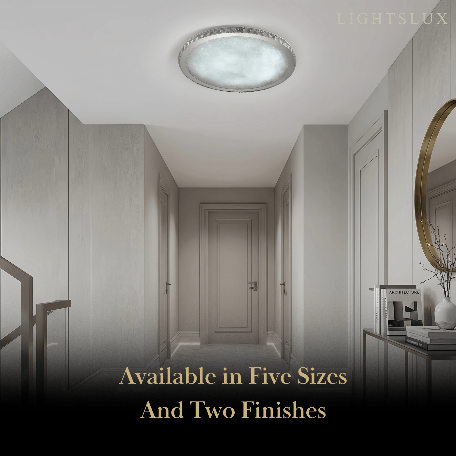 Excelis Royal Round Ceiling Light