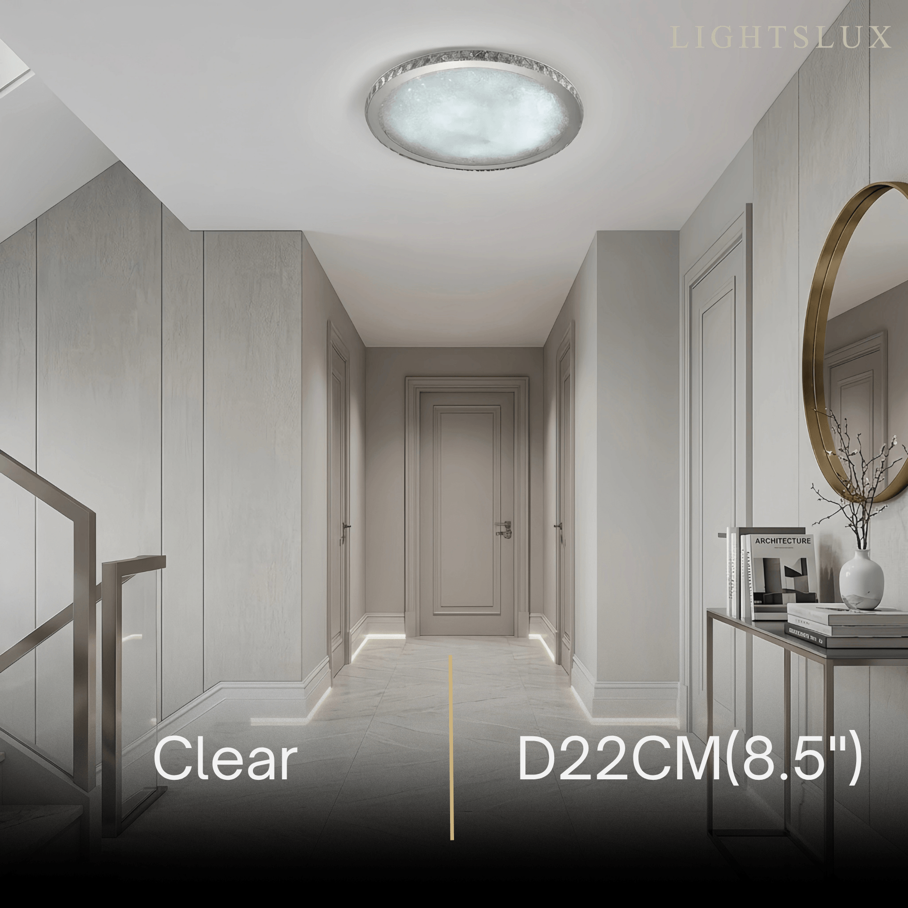 Excelis Royal Round Ceiling Light