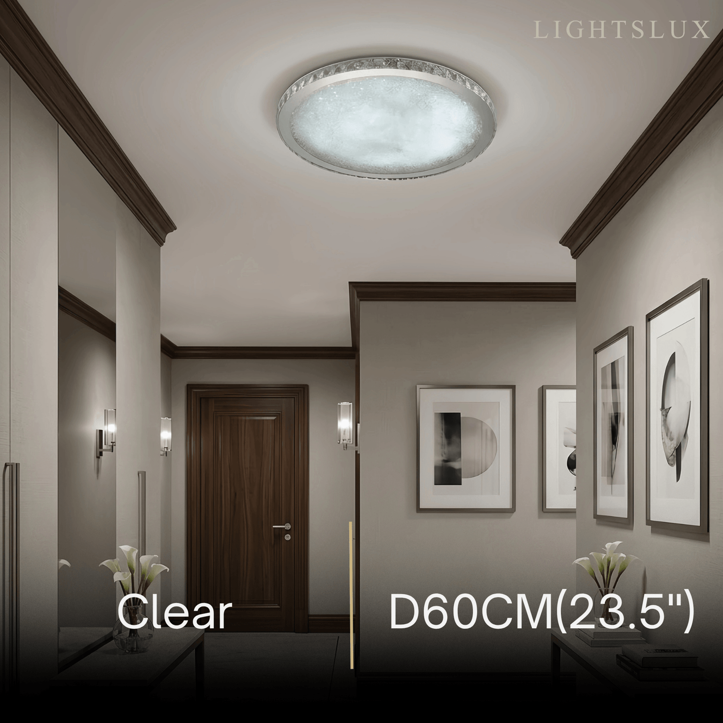 Excelis Royal Round Ceiling Light