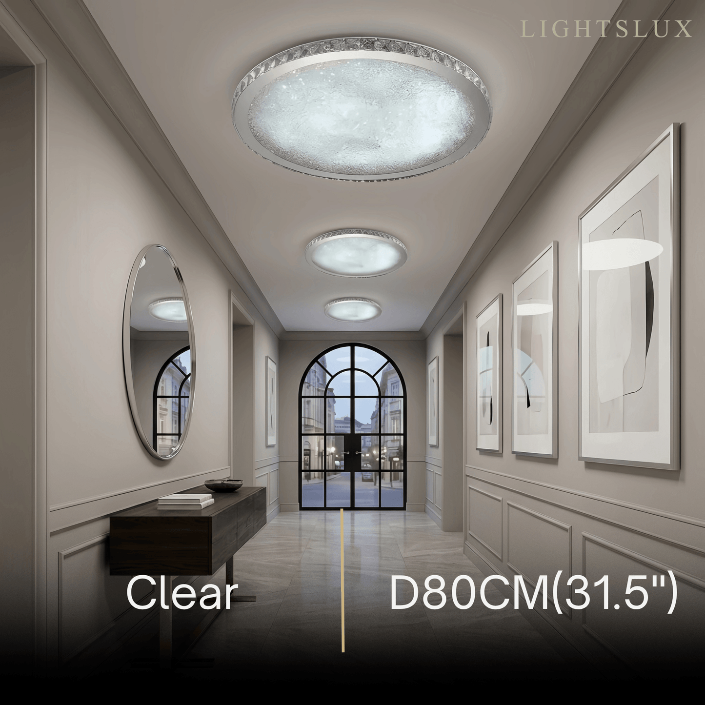 Excelis Royal Round Ceiling Light