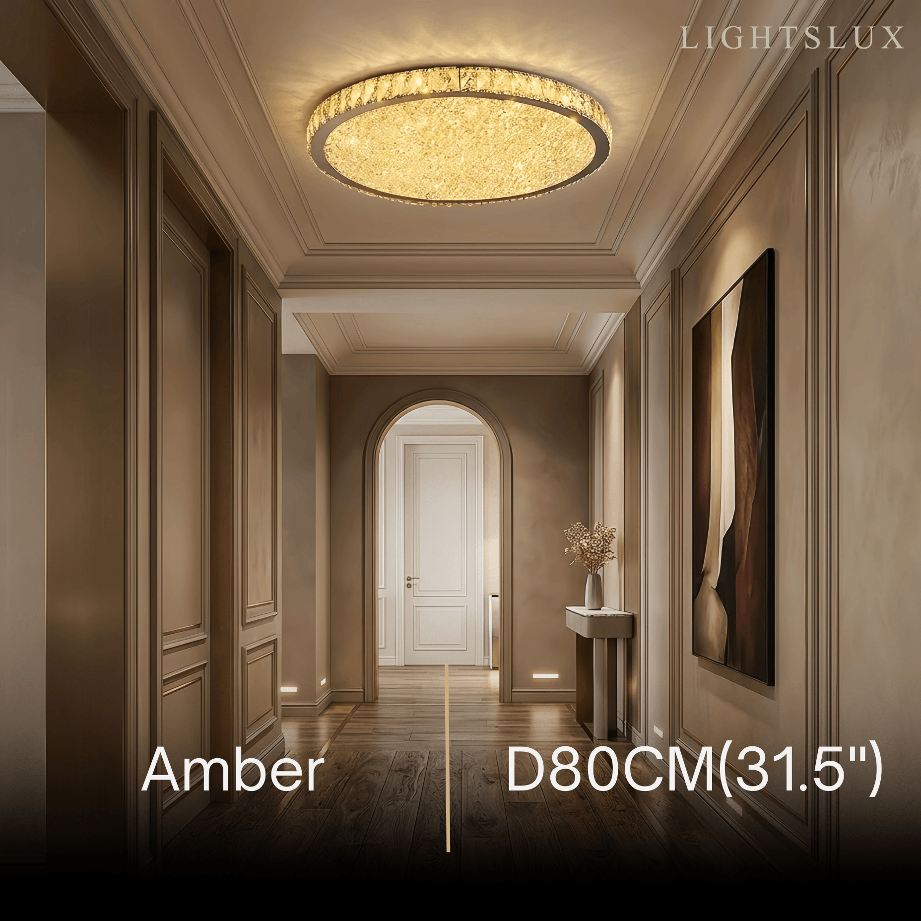 Excelis Royal Round Ceiling Light
