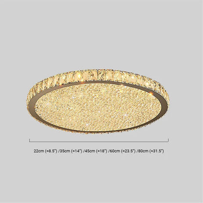 Royal Round Ceiling Light Dimension