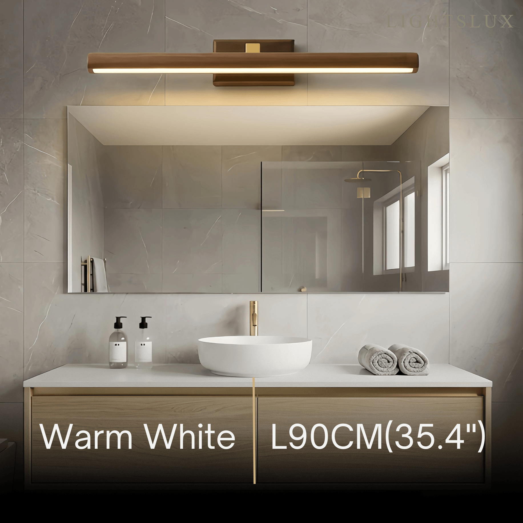 Zenno Minimalist LED Vanity Light