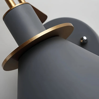 Irondale Nordic Conical Wall Lamp