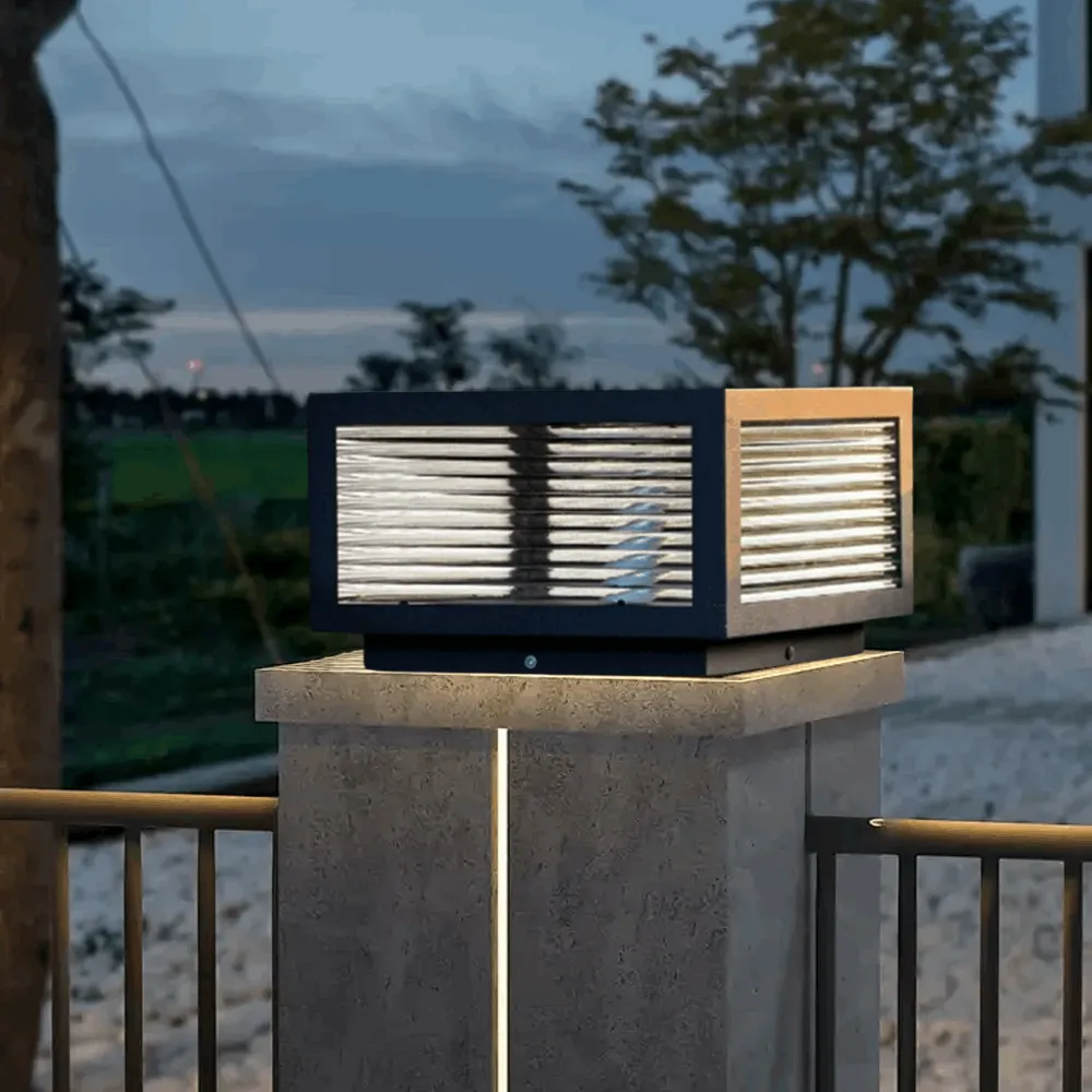 Solar Pillar Light – Outdoor Lighting for Doorway/Path