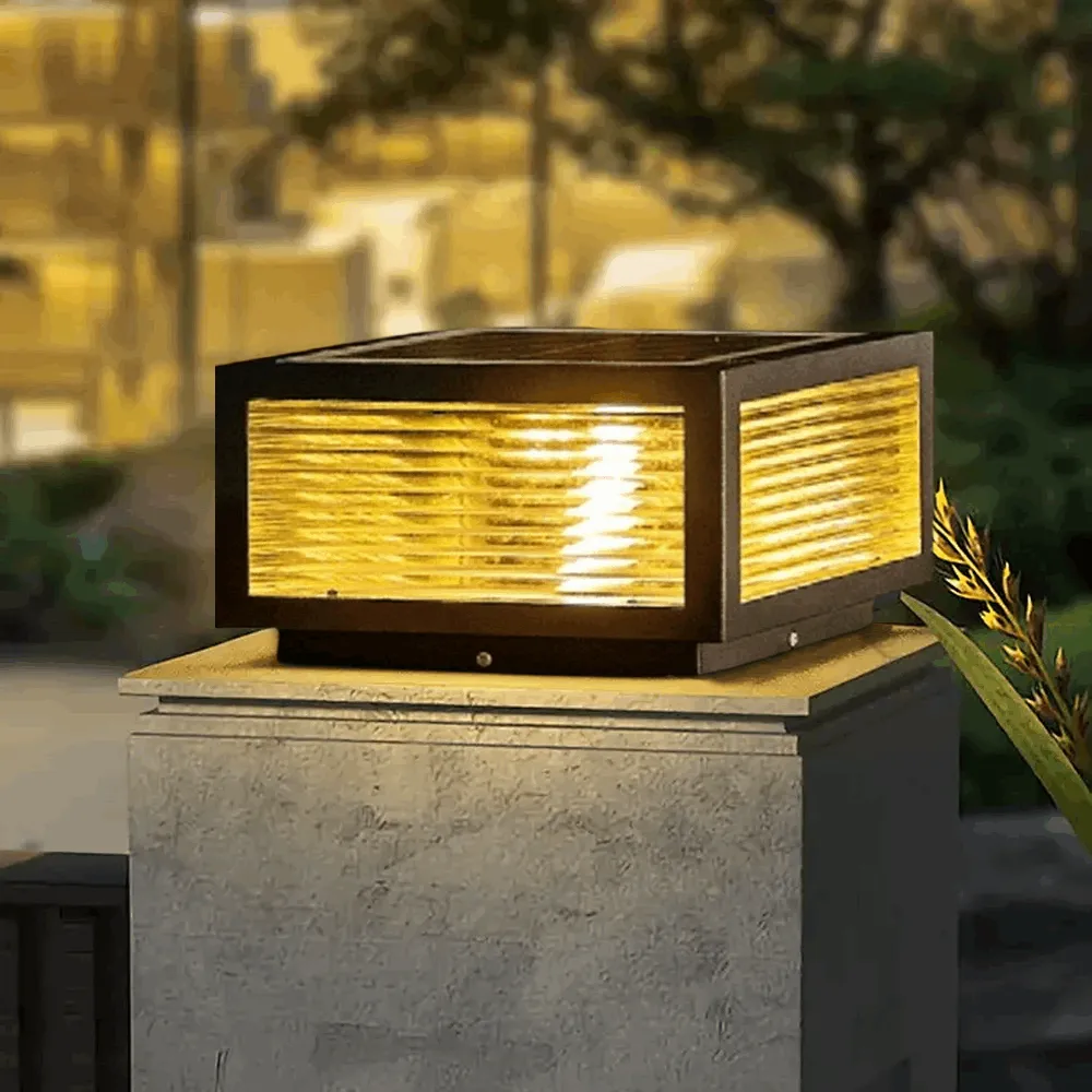 Solar Pillar Light – Outdoor Lighting for Doorway/Path