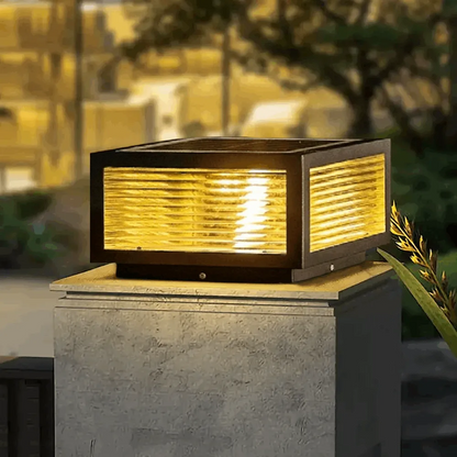 Solar Pillar Light – Outdoor Lighting for Doorway/Path