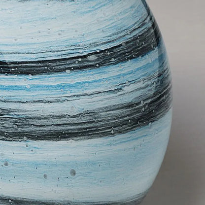 Art Deco Square Globe Outdoor Post Light 