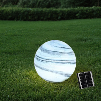 Art Deco Square Globe Outdoor Post Light