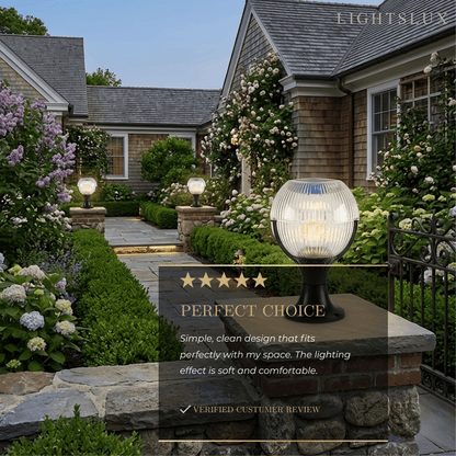 Lunara Modern Outdoor Pillar Lights