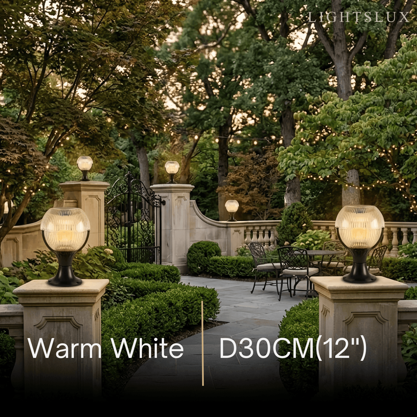 Lunara Modern Outdoor Pillar Lights