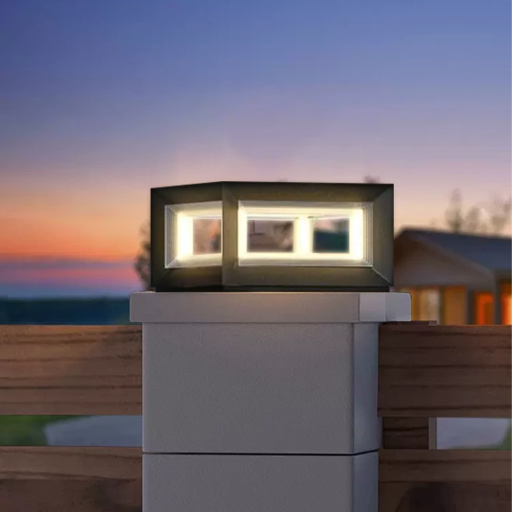 Modern LED Outdoor Pillar Lights 